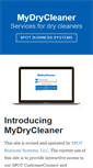 Mobile Screenshot of mydrycleaner.com